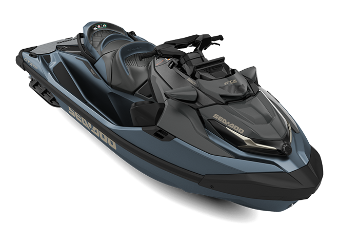GTX Limited 350 Audio (Mineral Blue / Liquid Titanium) — Sea-Doo